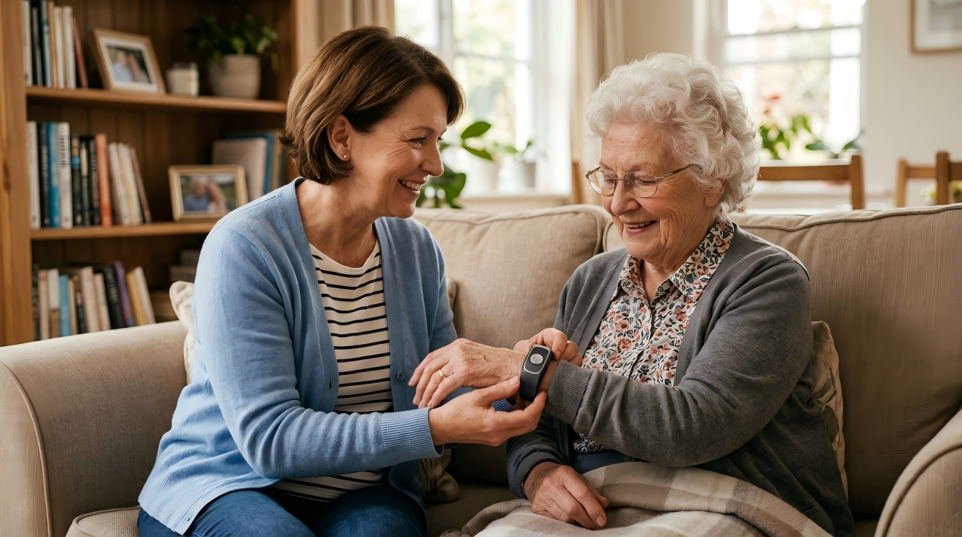 5 Ways to Introduce a Smart Fall Bracelet to Stubborn Parents