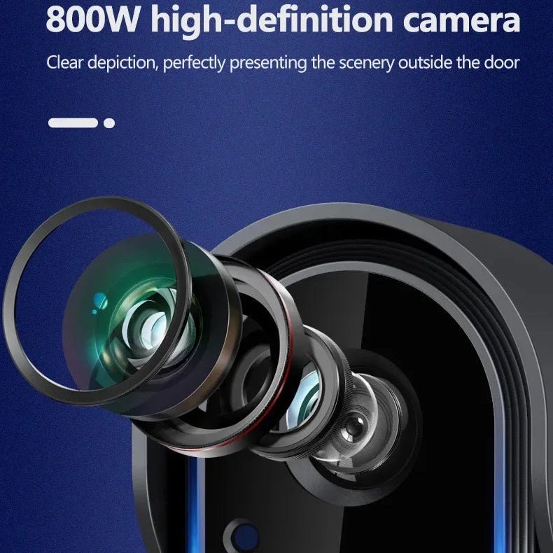 4.3" Large Screen Wireless Video Doorbell | Easy - View Security for Seniors - EaseLiving
