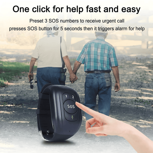 4G LTE Fall Detection & SOS Safety Bracelet for Senior - EaseLiving