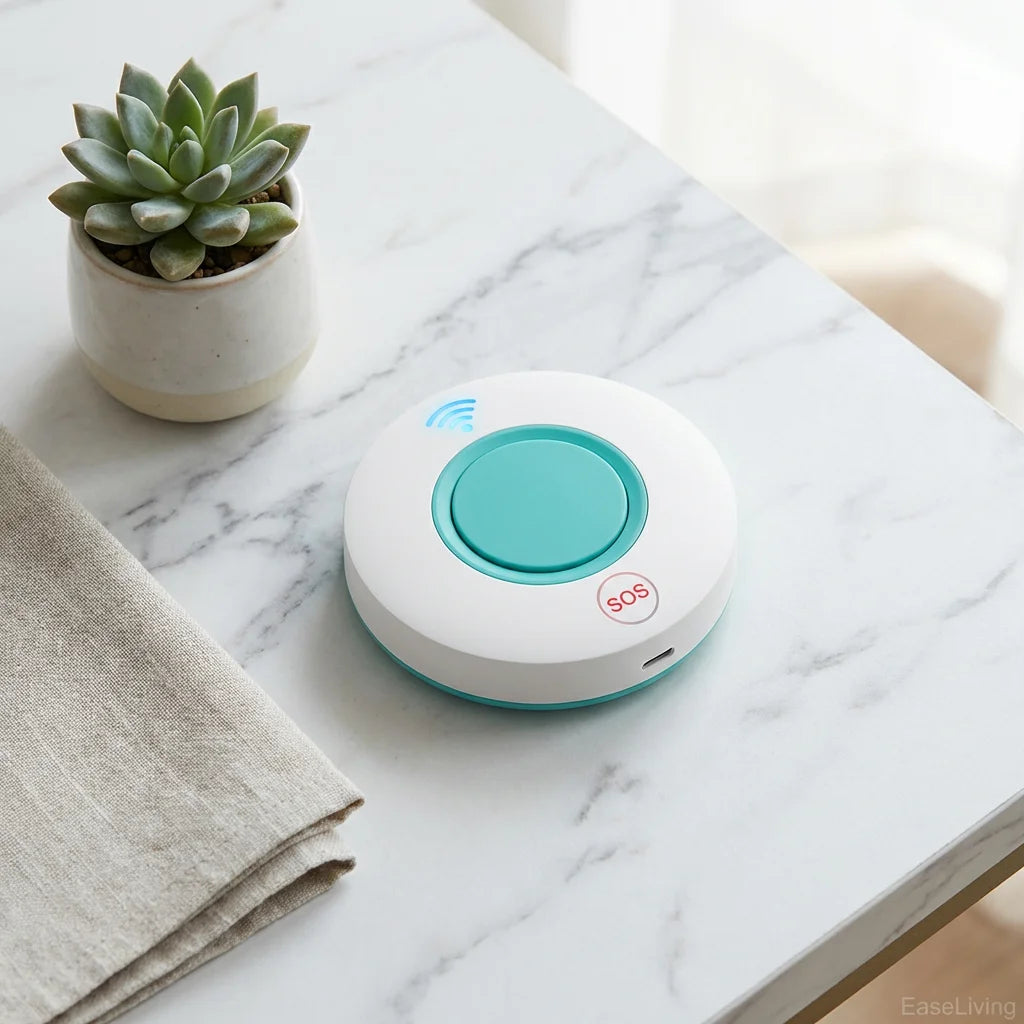 WiFi SOS Emergency Button - One Press Connects You to Family Instantly