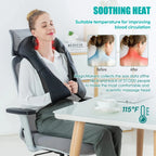Deep-Tissue Shiatsu Neck & Back Massager with Soothing Heat | For Seniors at Home - EaseLiving