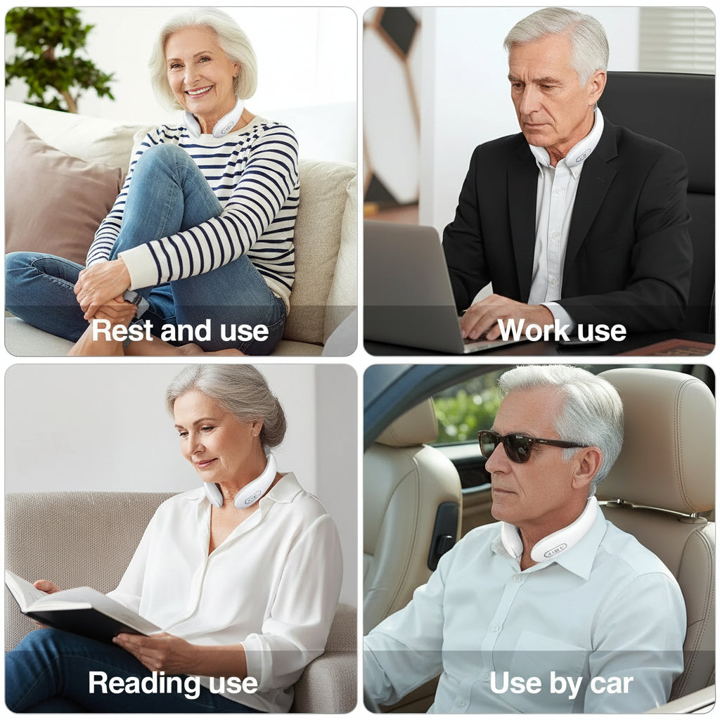 Smart Neck Therapy Device for Seniors – Thoughtful Pain Relief Gift for Parents - EaseLiving