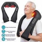 Deep-Tissue Shiatsu Neck & Back Massager with Soothing Heat | For Seniors at Home - EaseLiving