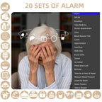 Clock for Seniors | Large Digital Day Date Clock - 21 Smart Alarms - EaseLiving
