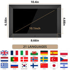 Clock for Seniors | Large Digital Day Date Clock - 21 Smart Alarms - EaseLiving