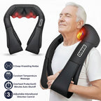 Deep - Tissue Shiatsu Neck & Back Massager with Soothing Heat | For Seniors at Home - EaseLiving