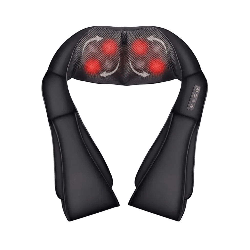 Deep - Tissue Shiatsu Neck & Back Massager with Soothing Heat | For Seniors at Home - EaseLiving