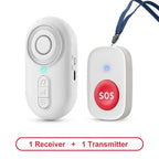 Easeliving™ Portable Caregiver Pager with Vibration | Wireless SOS Call Button for Mobile Caregiving (CE Certified) - EaseLiving