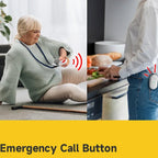 Easeliving™ Portable Caregiver Pager with Vibration | Wireless SOS Call Button for Mobile Caregiving (CE Certified) - EaseLiving