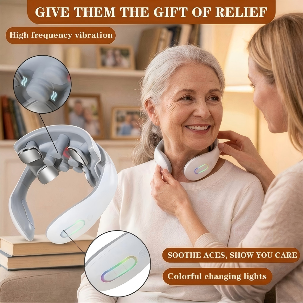 Smart Neck Therapy Device for Seniors – Thoughtful Pain Relief Gift for Parents - EaseLiving