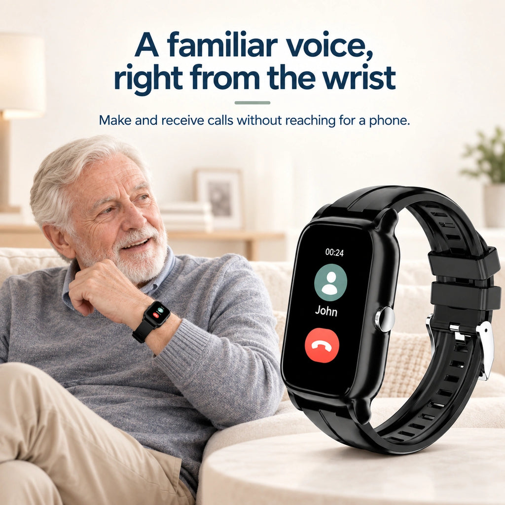 Two-Way Calling Smartwatch for Seniors
