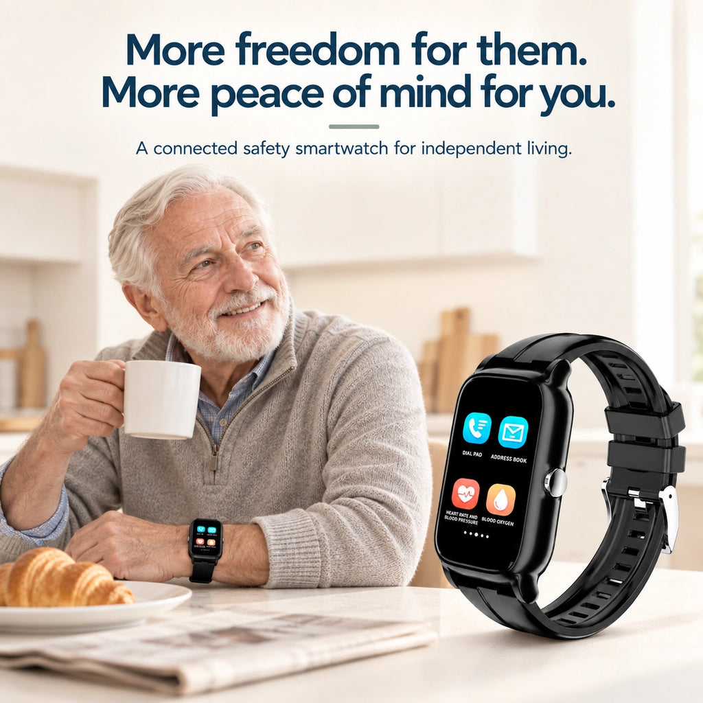 Senior Independence Smartwatch | Everyday Safety & Family Peace of Mind