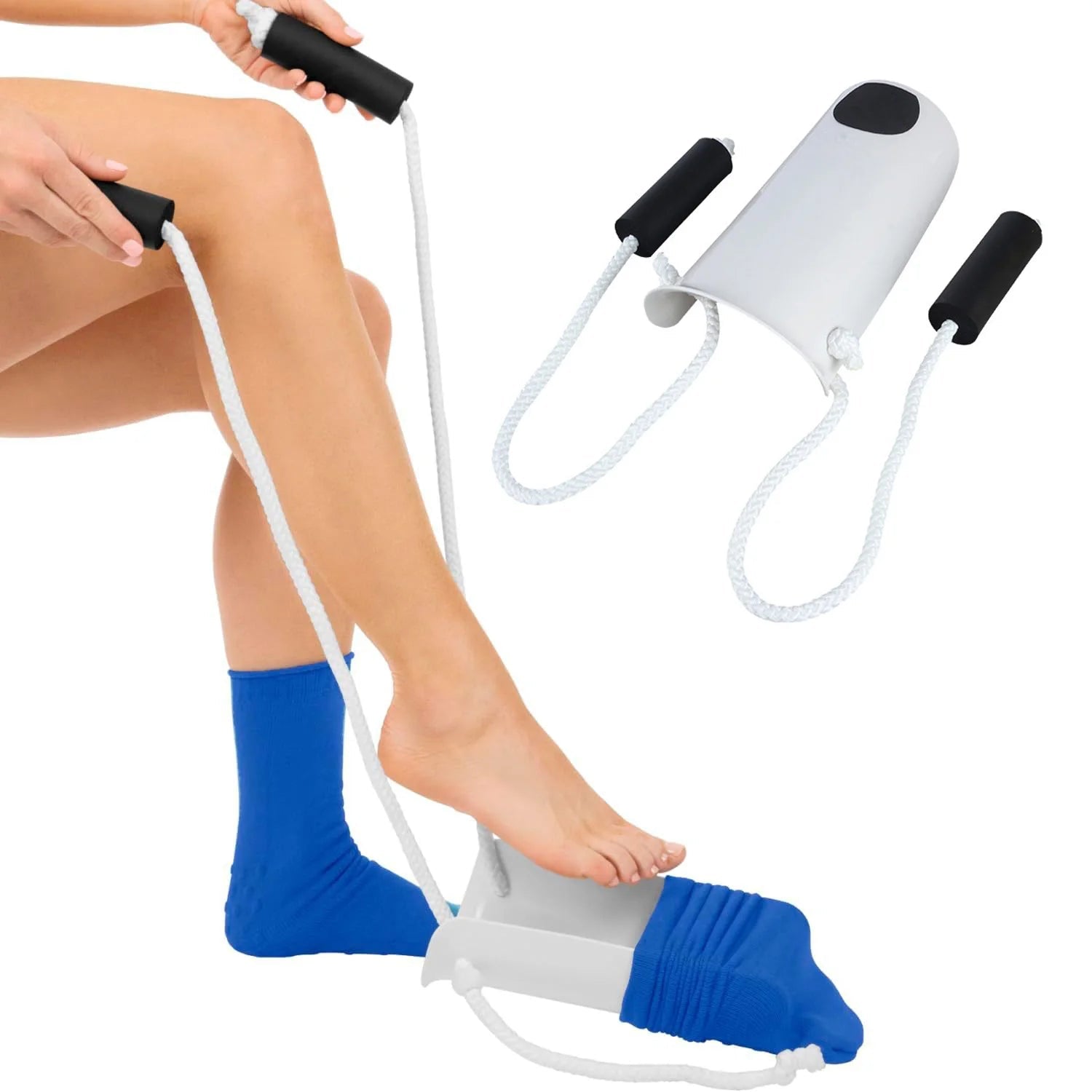 Premium Sock Aid for Seniors – Easy Grip Dressing Helper - EaseLiving