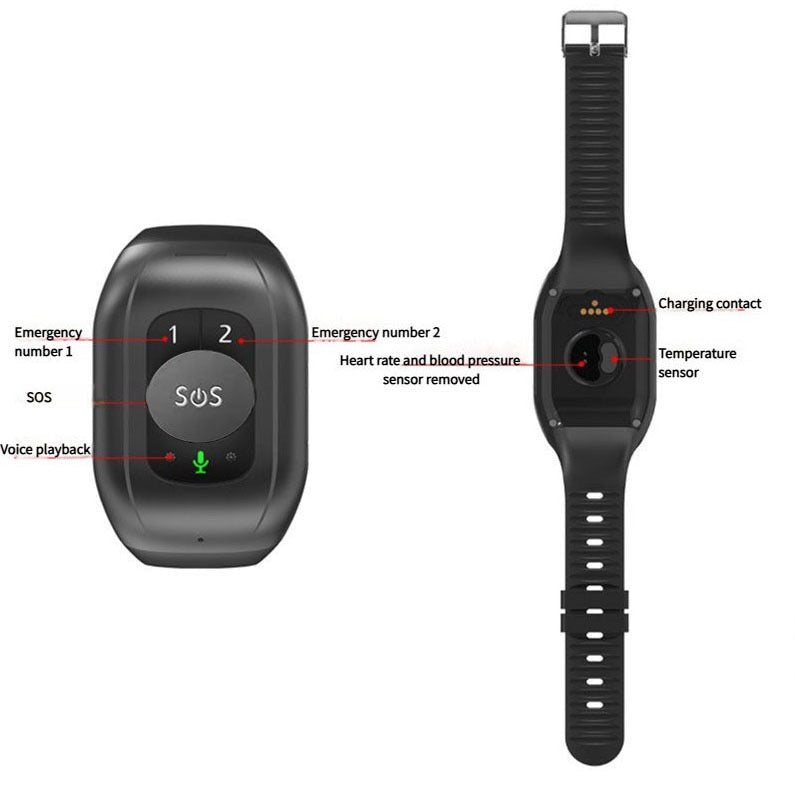 Screen-Free GPS Safety & Fall Detection Bracelet for Seniors - EaseLiving