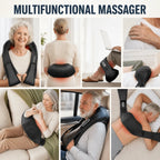 Shiatsu neck and back massager used on the neck, back, waist, and legs for everyday comfort
