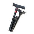 Smart Walking Cane for Seniors with SOS Alarm - Foldable, LED & 4 - Prong Pivot Base - EaseLiving