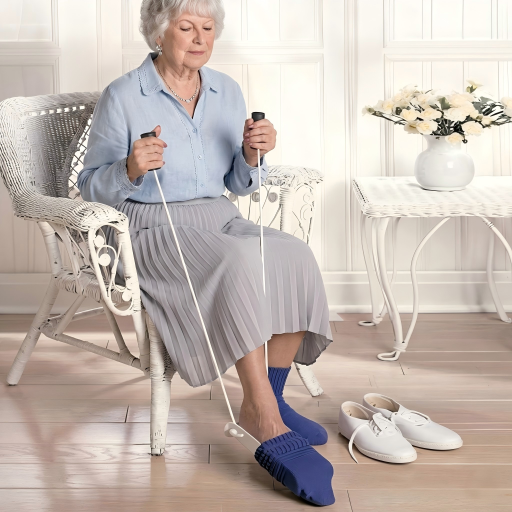 Sock Aid for Seniors – Put On Socks Without Bending or Pain
