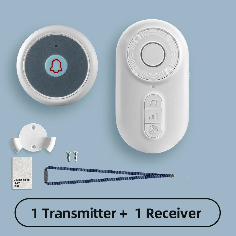 Wireless Caregiver Pager | 150m Long - Range SOS Home Alert System - EaseLiving