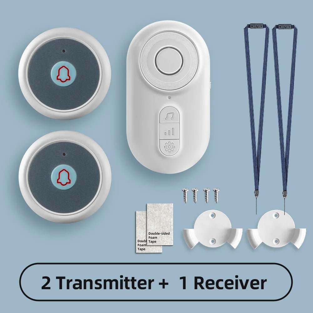 Wireless Caregiver Pager | 150m Long - Range SOS Home Alert System - EaseLiving