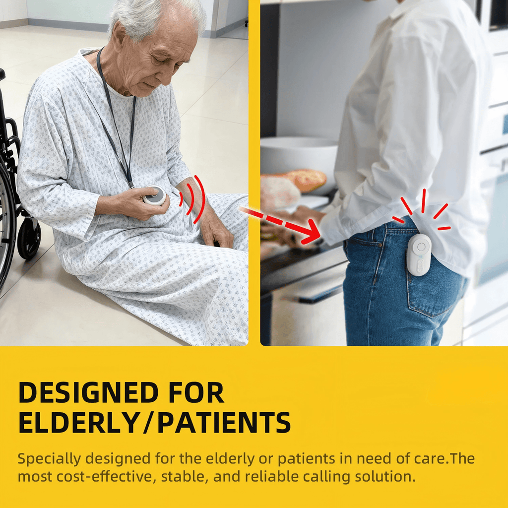 Wireless Caregiver Pager | 150m Long - Range SOS Home Alert System - EaseLiving