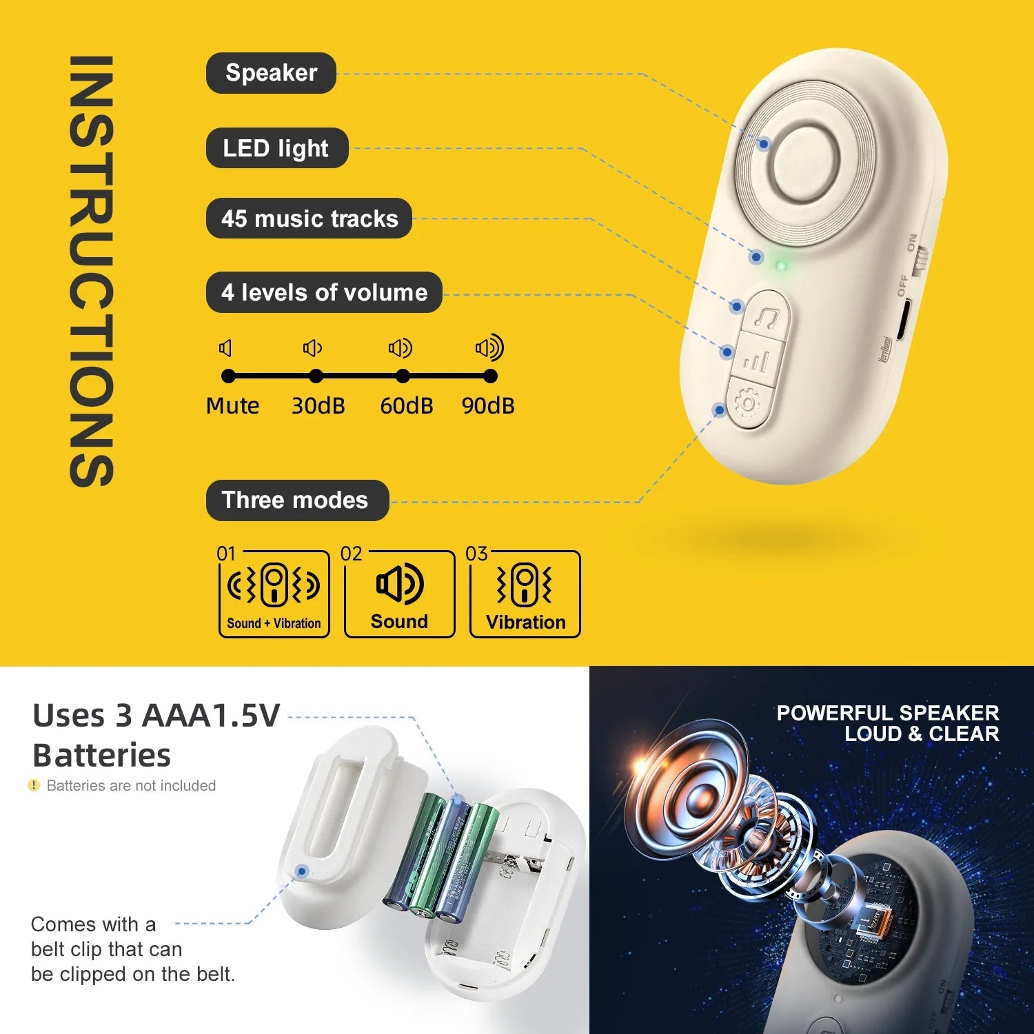 Wireless Caregiver Pager | 150m Long - Range SOS Home Alert System - EaseLiving